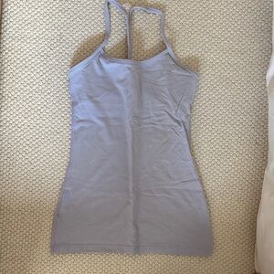 Lululemon Lavender Tank Top with built in bralette